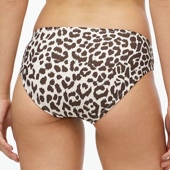 NWT J. Crew french bikini set in leopard, size S - Picture 4 of 11